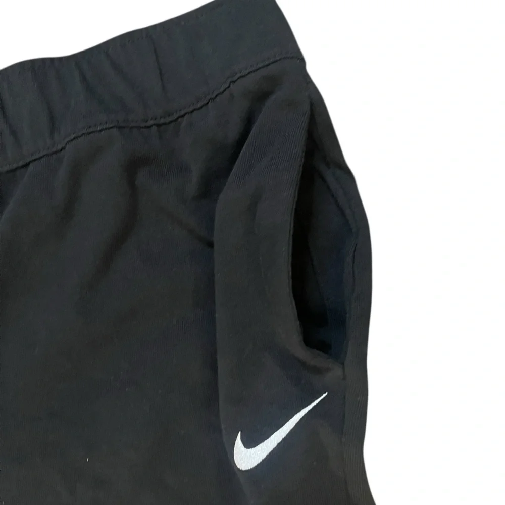 Nike Women’s XL Jersey Black High Rise Loose Fit Shorts Sportswear Pockets NWT